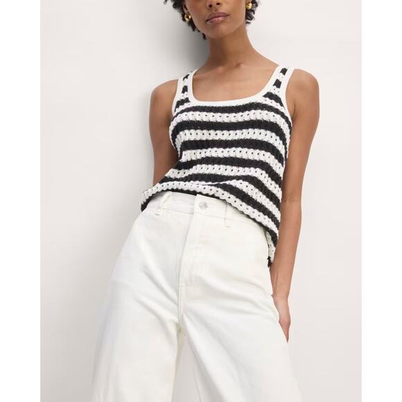 New Everlane The Mariner Cropped Jean White Size 29 Women - Picture 3 of 13